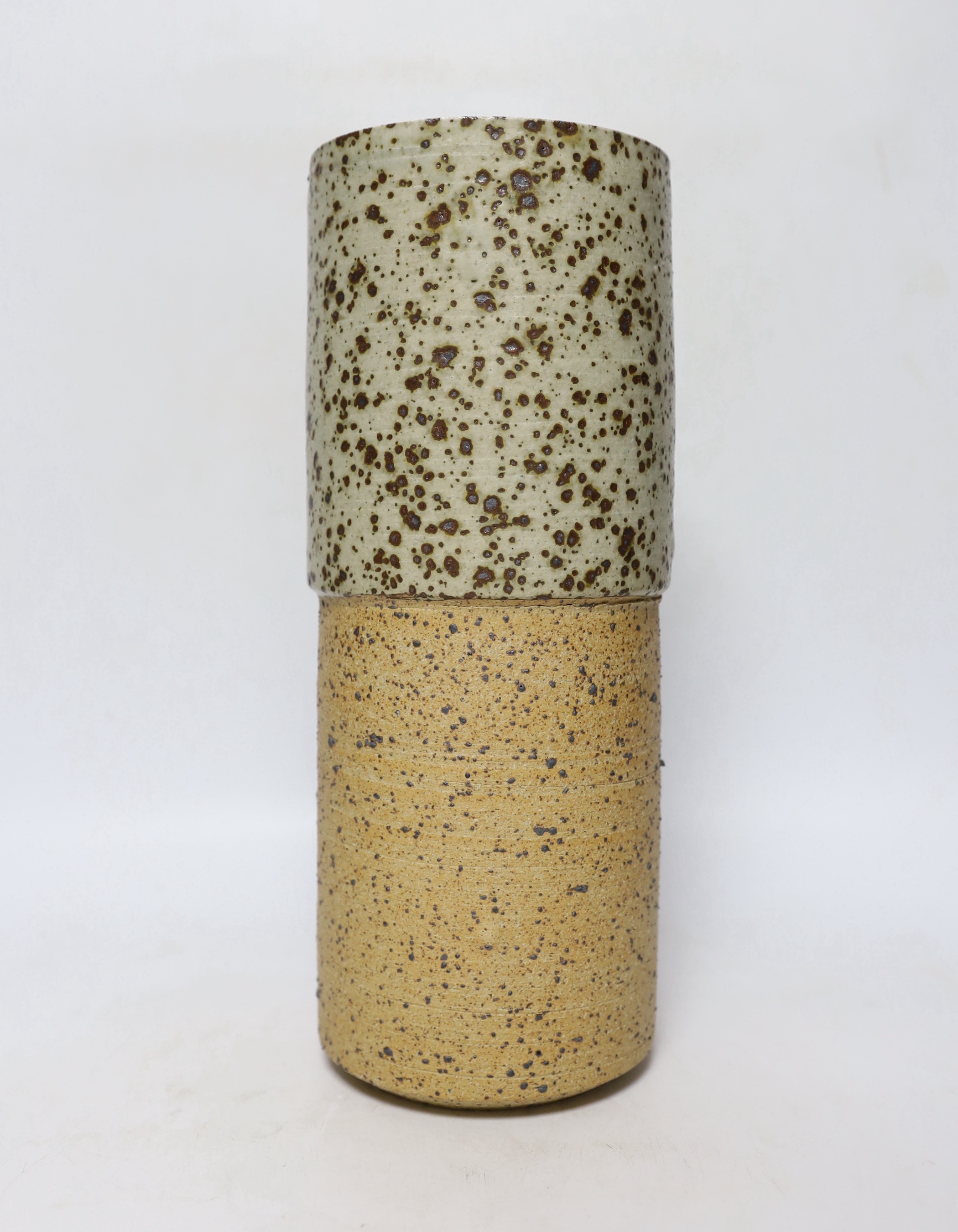 A Cranbrook Station Pottery vase, circa 1970, 31.5cm